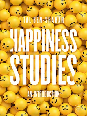 cover image of Happiness Studies